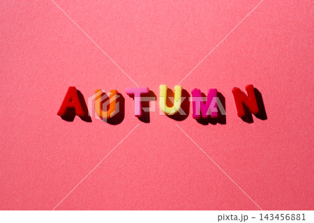 AUTUMNの文字 AUTUMNの文字 143456881