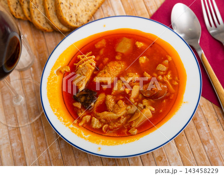 Stewed Madrilenian tripe Callos a la madrilena Stewed Madrilenian tripe Callos a la madrilena 143458229