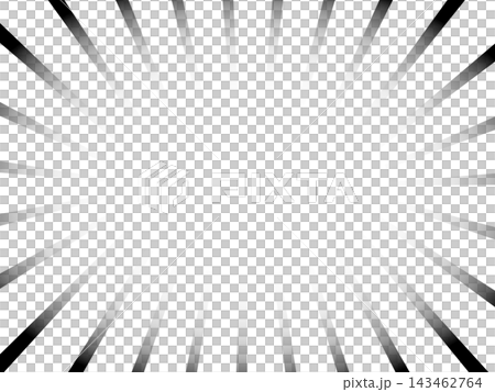 Simple, thick monochrome illustration with speed lines. Simple, thick monochrome illustration with speed lines. 143462764