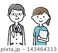 医師と看護師 143464313