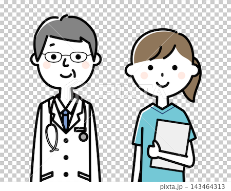 Doctors and nurses Doctors and nurses 143464313