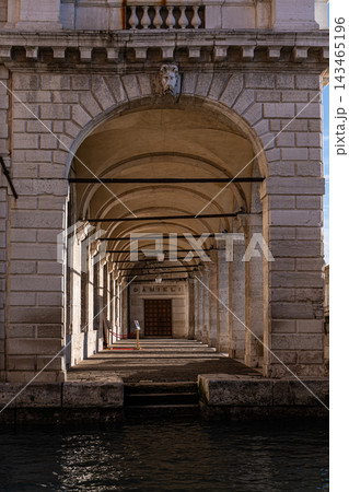 Venice architecture in winter 143465196