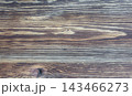 Close-up of a dark brown wooden surface with prominent grain patterns 143466273