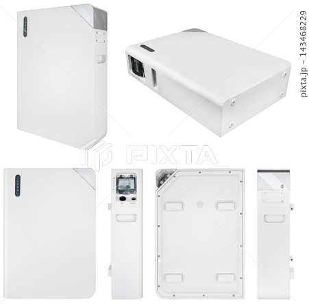 White home solar lithium energy storage battery with LED indicator 143468229