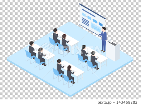 參加企業培訓和研討會的商務人士 參加企業培訓和研討會的商務人士 143468282