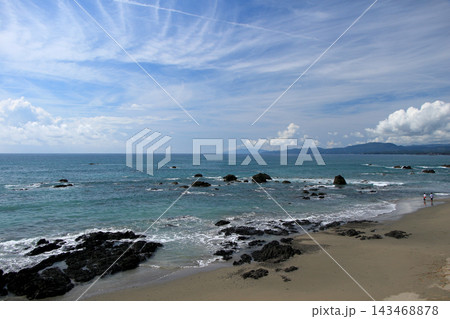 足摺半島を望む風景 足摺半島を望む風景 143468878