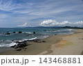 足摺半島を望む風景 143468881