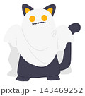 おばけの黒猫 143469252