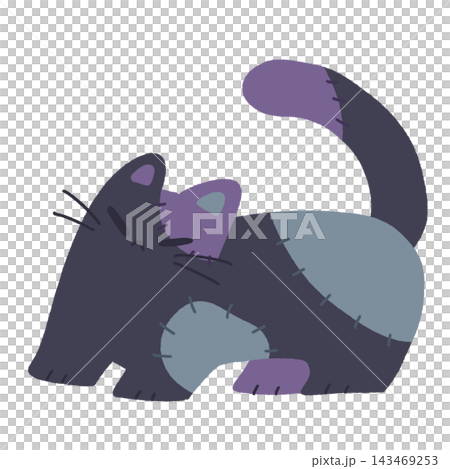Zombie Black Cat 143469253