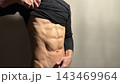 ⁠シックスパックと綺麗な肉体美の日本人男性 上半身⁠ 143469964