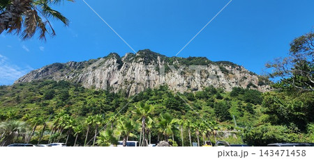 mountain landscape with blue sky 143471458