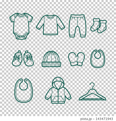 Newborn Clothing Collection Newborn Clothing Collection 143471943