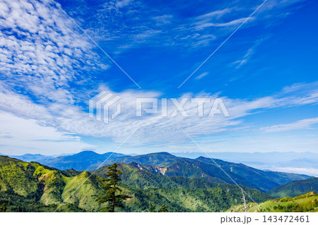 夏の志賀高原の雄大な景色 143472461
