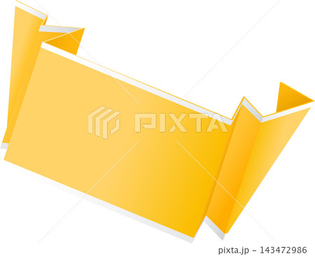 Paper Origami Banner 143472986