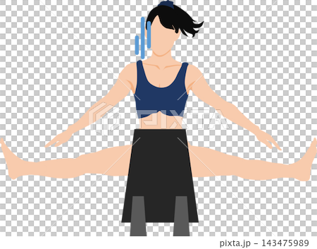 一幅描繪女性因除毛而煩惱的插圖。 143475989