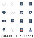 Minimalist UI Icons Set 143477381
