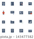 Document and Office Icon Set 143477382