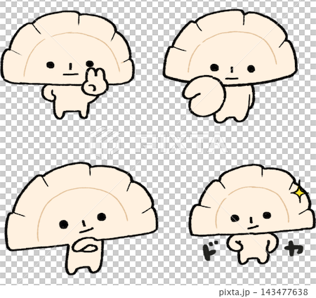Gyoza character 143477638