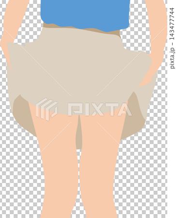一位女士正在換衣服的插圖 一位女士正在換衣服的插圖 143477744