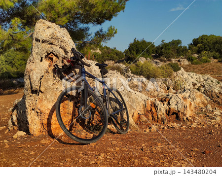 ancient, stone, archaeology, millstone, olive press, history, heritage, ruins, limestone. 143480204