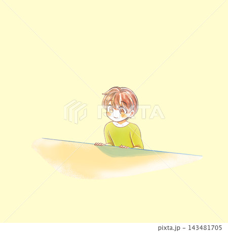 笑顔の男児 143481705