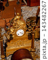 Old vintage things on the street flea market on square in front of the Cathedral of St. Mary Magdalene in Wroclav, Poland 143482267
