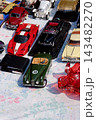Old vintage things on the street flea market on square in front of the Cathedral of St. Mary Magdalene in Wroclav, Poland 143482270