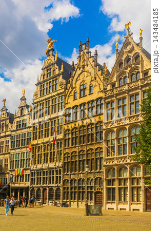 Market Square of Belgian city of Antwerp Market Square of Belgian city of Antwerp 143484185