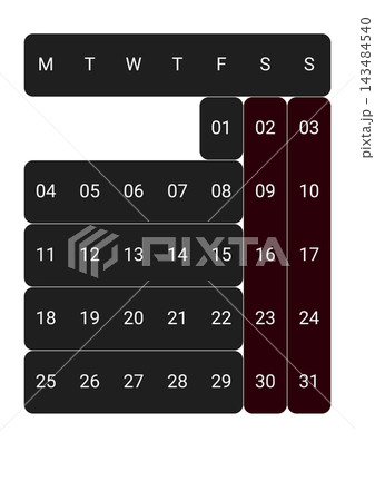January 2027 English Simple Printable Monthly Calendar Page Modern Sans Serif Gr 143484540