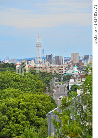 《愛知県》名古屋都市風景 Station Ai ルーフトップテラスからの風景 《愛知県》名古屋都市風景 Station Ai ルーフトップテラスからの風景 143485571