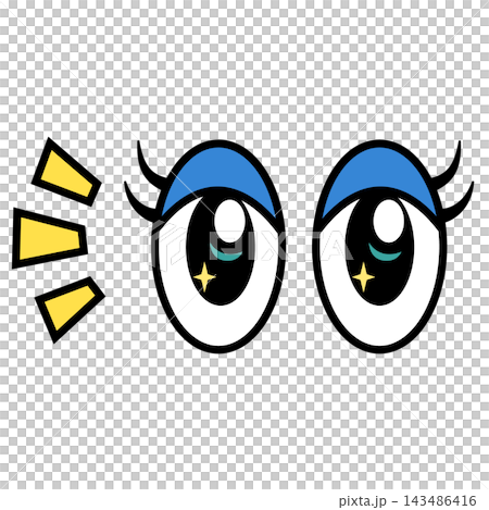 One point | Sparkling eyes One point | Sparkling eyes 143486416