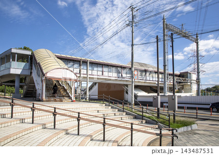 西日本鉄道の三国ヶ丘駅の風景 西日本鉄道の三国ヶ丘駅の風景 143487531