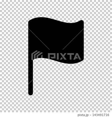 Simple flag icon illustration Simple flag icon illustration 143491716