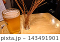 ビールと揚げパスタ 143491901