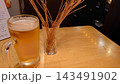 ビールと揚げパスタ 143491902
