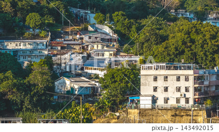 Hong Kong Sept 26 2026 Village Dwellings In Tsuen Wan 143492015