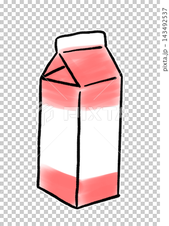 牛乳パック 赤色 牛乳パック 赤色 143492537