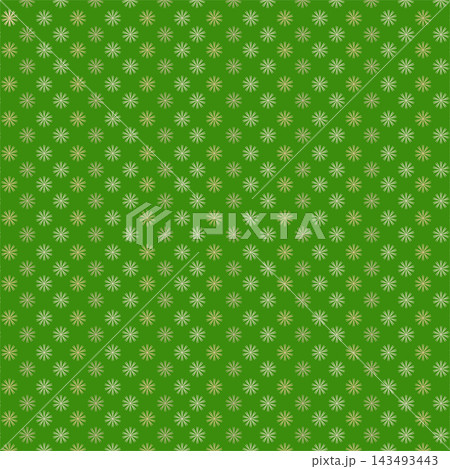 Mint and Gold Pattern for Christmas Wrapping Paper 143493443