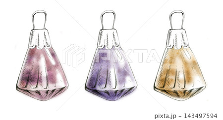 Bulb, bell or ribbed teardrop Christmas bauble ornaments, classic Victorian mercury glass vintage style. Pencil and shiny metallic watercolor hand drawn artwork. Invitation designs, scrapbook elements Bulb, bell or ribbed teardrop Christmas bauble ornaments, classic Victorian mercury glass vintage style. Pencil and shiny metallic watercolor hand drawn artwork. Invitation designs, scrapbook elements 143497594