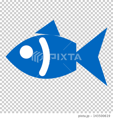 A long, slender blue fish with white eyes and gill lines. A long, slender blue fish with white eyes and gill lines. 143500619