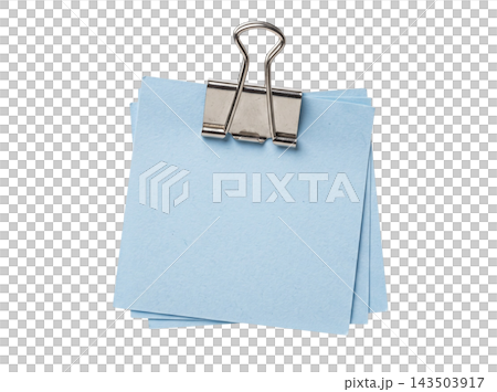 Stack of blue paper sheets element Stack of blue paper sheets element 143503917