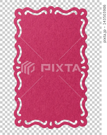 Abstract pink vintage deco paper element 143503986