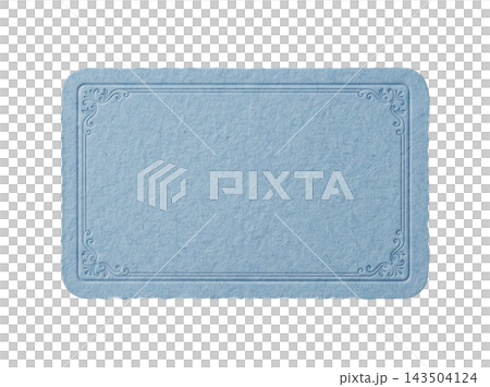 Vintage blue textured paper element Vintage blue textured paper element 143504124