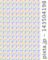 小さい「未」の文字をデザインして配色した背景 143504198