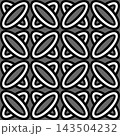 Seamless geometric vector pattern illustration 143504232