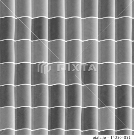 Red Flat Roof Tiles and Stencil Mask Comparison Red Flat Roof Tiles and Stencil Mask Comparison 143504851