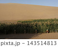 中国敦煌の鳴沙山の風景 143514813
