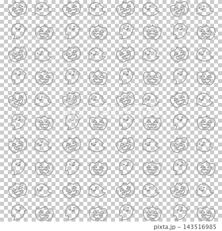 Jack-o'-lantern and ghost patterns Jack-o'-lantern and ghost patterns 143516985
