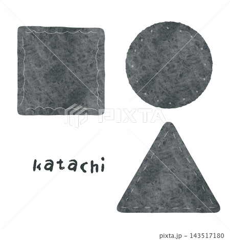 図形の背景布団(あしらい) 143517180