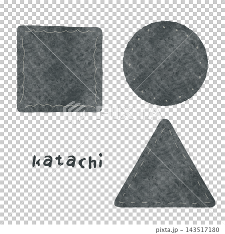 図形の背景布団(あしらい) 143517180